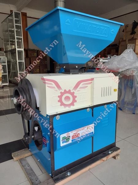 Máy xát gạo liên hoàn lưu động Vinmax XGLD1000