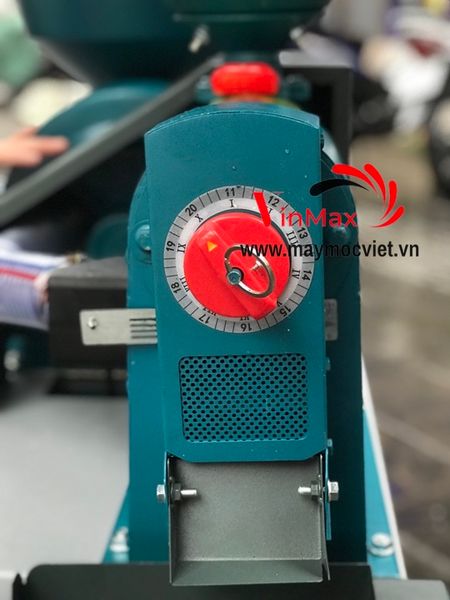 Máy xát gạo hộp kèm lọc sạn sàng rung VMXG5555