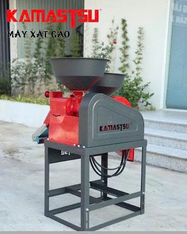 Máy xát nghiền gạo không đảo chiều Kamastsu KMF‑4C