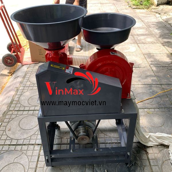 Máy xát gạo liên hoàn mini Vinmax LH200