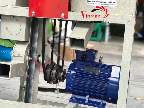 Máy xát gạo liên hoàn mini : xát lứt, xát trắng Vinmax VMLH90