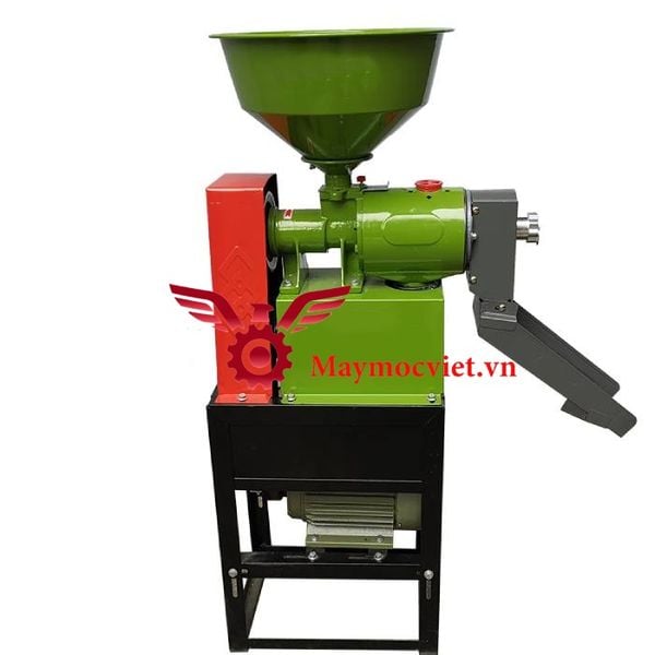 Máy xát gạo mini và nghiền ngô vỡ mảnh VINMAX 6N40