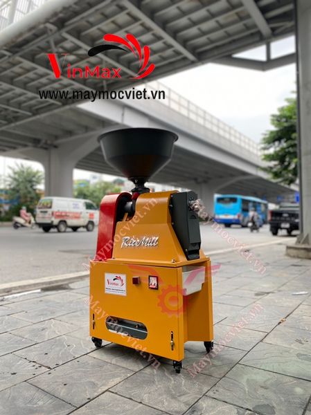 Máy xát gạo, vỡ hạt mini Vinmax YL40