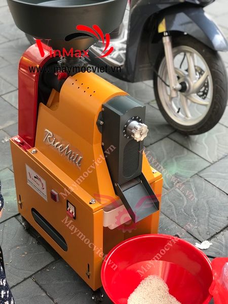 Máy xát gạo, vỡ hạt mini Vinmax YL40