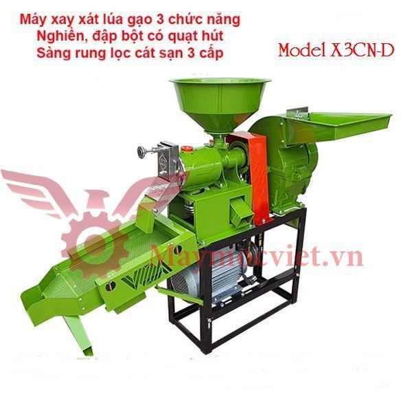 Máy xay xát mini 3 chức năng X3CN-D