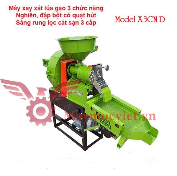 Máy xay xát mini 3 chức năng X3CN-D