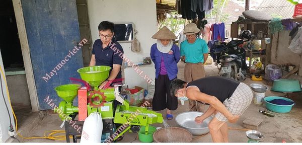 Máy xay xát lúa gạo 3 chức năng xát,nghiền bột, sàng rung 3 cấp X3CN-B