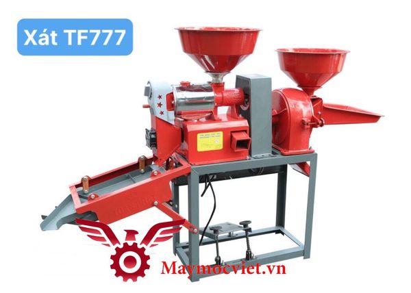 Máy xát gạo Vinmax VMXG220 lọc sạn 3 cấp