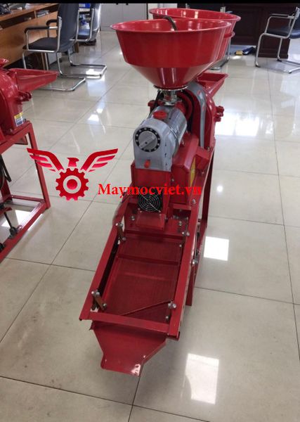 Máy xát gạo Vinmax VMXG220 lọc sạn 3 cấp