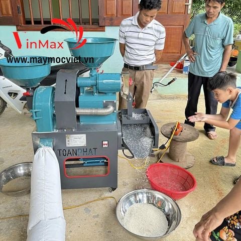 Máy xát gạo mini Toàn Phát TF57