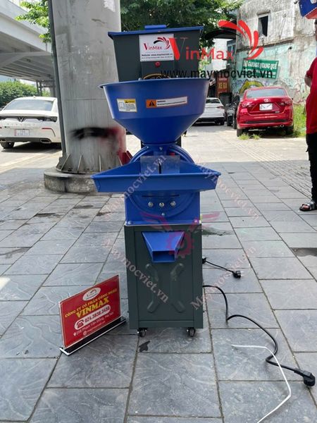 Máy xát gạo sàng rung lọc bổi trấu Turbo TBX688