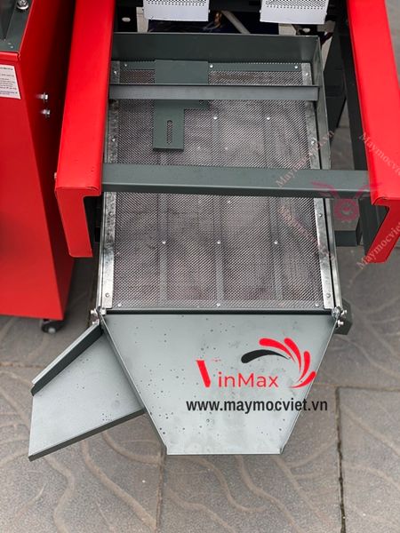 Máy xay xát lúa gạo liên hoàn VM600-2C - Gầu tải thóc – Lọc tạp chất đầu vào – Sàng rung lọc cát sạn đầu ra