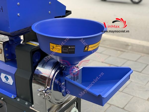 Máy xát gạo bầu gió, bánh xe di chuyển Vinmax TL286 Vip