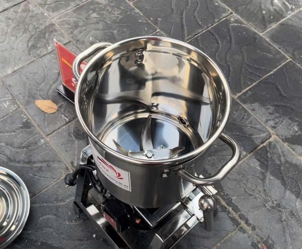 Máy xay gia vị, cháo, riềng, xả, rau má nồi 25cm công suất 1.1kw Turbo TBX25