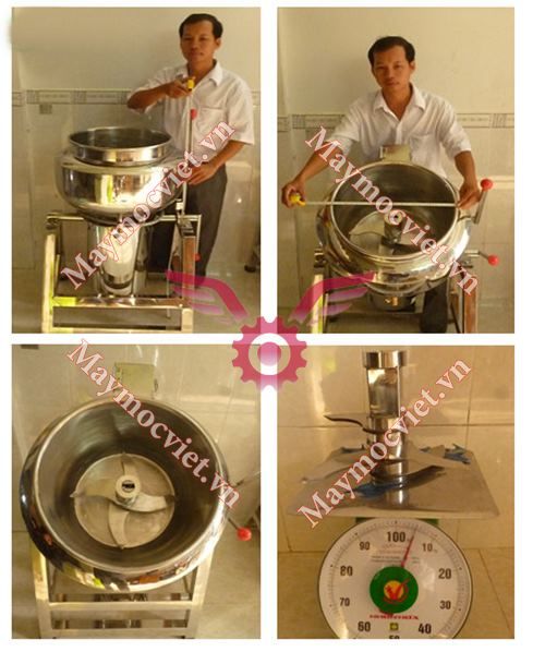 Máy xay giò chả công nghiệp khung inox 15kg/ mẻ VM XG15