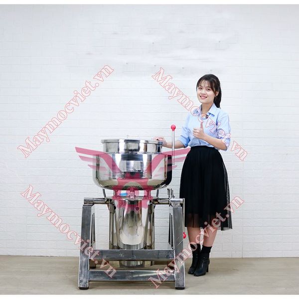 Máy xay giò chả công nghiệp khung inox 15kg/ mẻ VM XG15