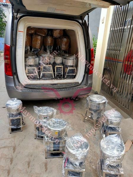 Máy Xay Giò Chả Khung Inox 3KG 3Kw bao đá VM XG33