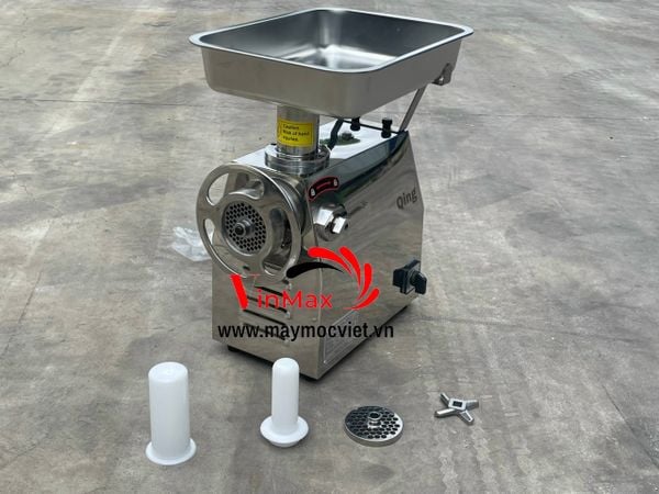 Máy xay thịt công nghiệp inox 304 Qing TK22