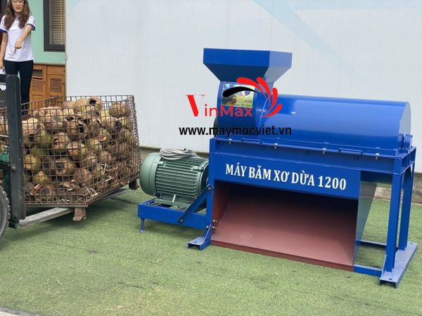 Máy xay xơ dừa công nghiệp Vinmax VMD1200