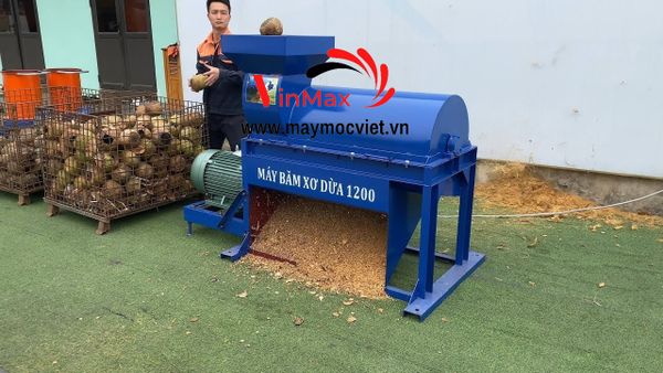 Máy xay xơ dừa công nghiệp Vinmax VMD1200