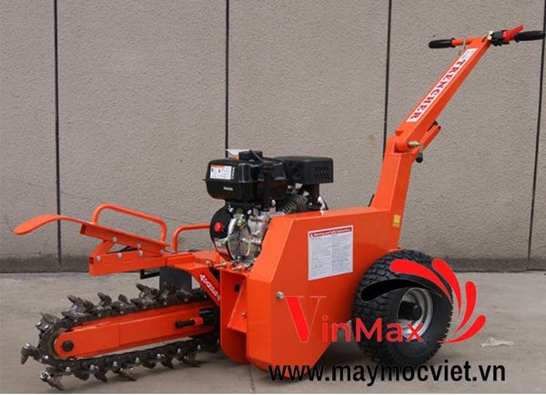 Máy đào rãnh chôn ống, máy đào rãnh thoát nước tiêu Kawasaki VMD450