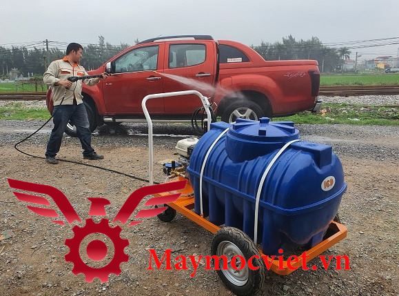 Máy phun xịt áp lực cao động cơ xăng 300L VMPX300