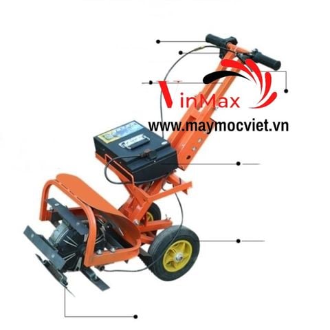 Máy xới đất sạc cỏ đa năng chạy điện VMXD 3023
