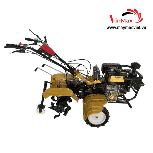 Máy xới đất 2 cầu, phay sau AHM 8D