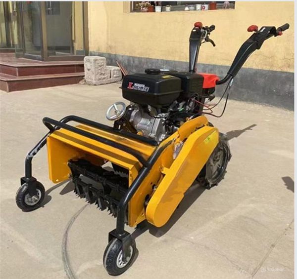 Máy làm đất 4 chức năng trục băm cỏ, sạc cỏ, xới đất, vun luống Turbo TBD500