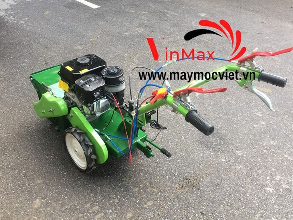 Máy làm đất đa năng xới đất, vun luống, tạo rãnh, sạc cỏ, cắt cỏ trục băm Kawasaki VMDN40