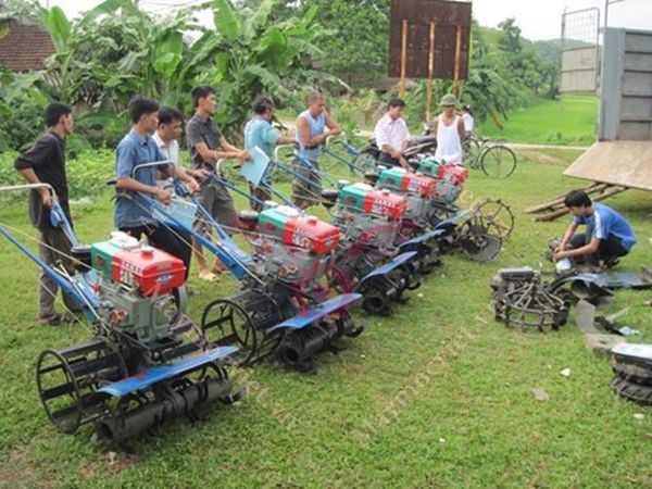 Máy làm đất đa năng VM 1Z41A dàn xới trước
