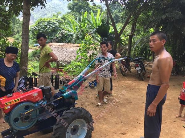 Máy cày xới đất ngồi lái VM GN91