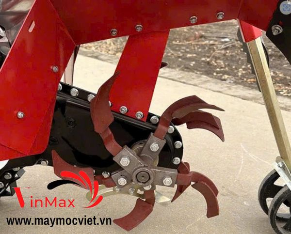 Máy xới đất kết hợp đào rãnh cầu trước dùng xăng Turbo TB650