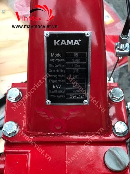 Máy xới đất chạy dầu Kama Plus 178F