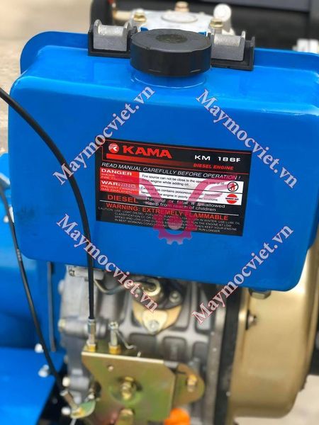 Máy xới đất chạy dầu Kama KM186F