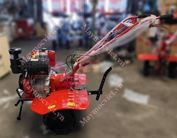 Máy Xới Đất Chạy Dầu Kama 188F Chuyển Hướng
