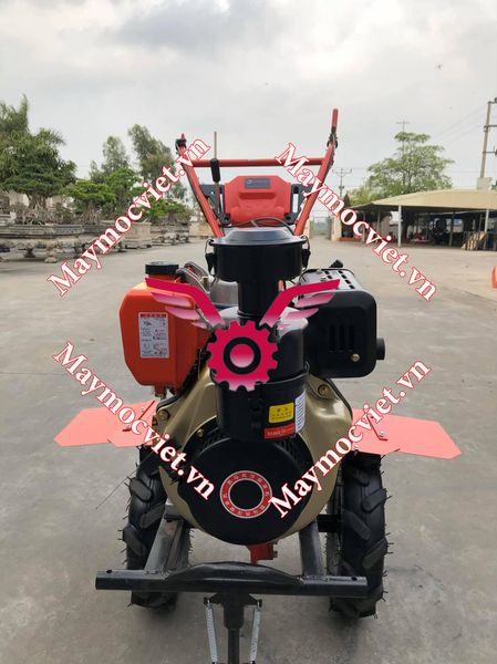 Máy Xới Đất Chạy Dầu Kama 188F Chuyển Hướng