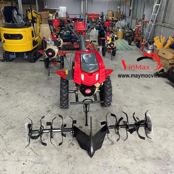 Máy xới đất mini chạy dầu đèn đề Kama 186L