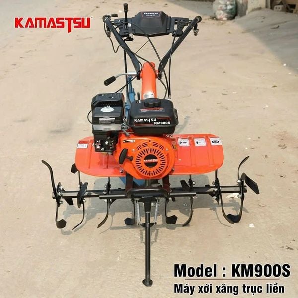 Máy Xới Đất Chạy Xăng Kamastsu 6.5HP KM900S