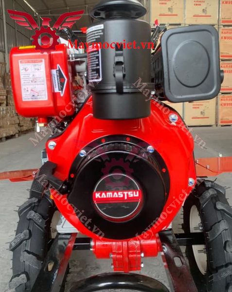 Máy Xới Đất Chạy Dầu Kamastsu KM986H 10HP có chuyển hướng