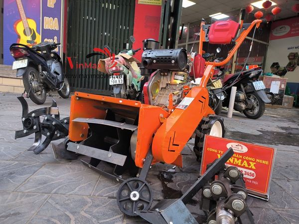 Máy làm đất 4 chức năng chạy dầu Kawasaki KW173