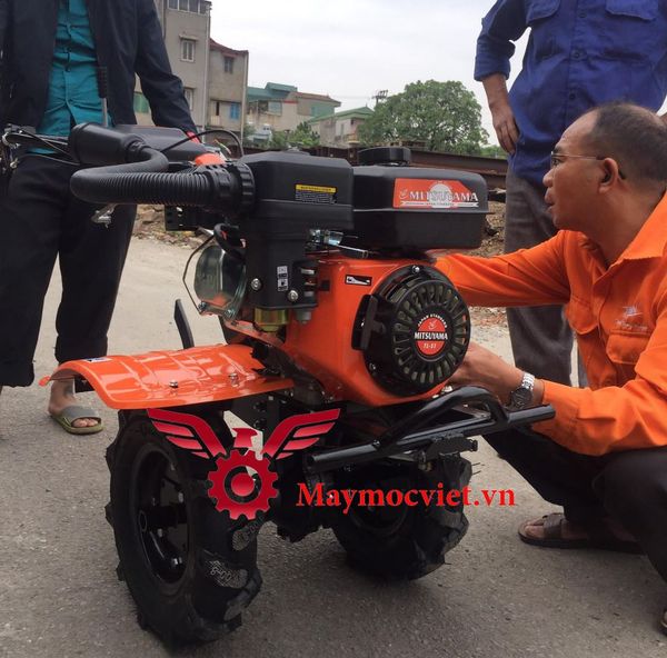 Máy Xới Đất Chạy Xăng đấu đầu Mitsuyama TL-S1