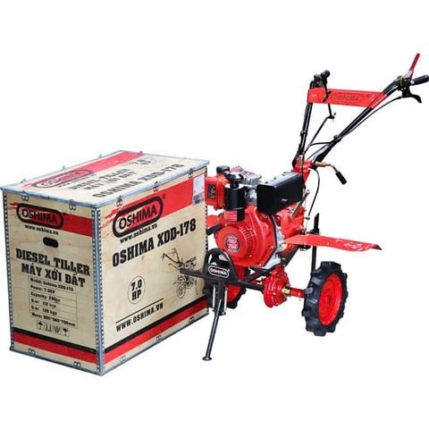 Máy xới đất chạy dầu Oshima XDD178