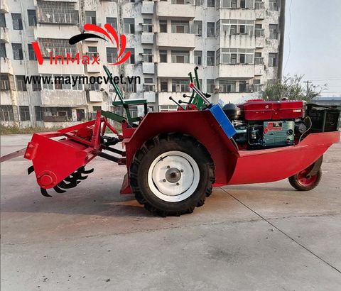 Máy xới đất thuyền Kawasaki D24 chống lầy