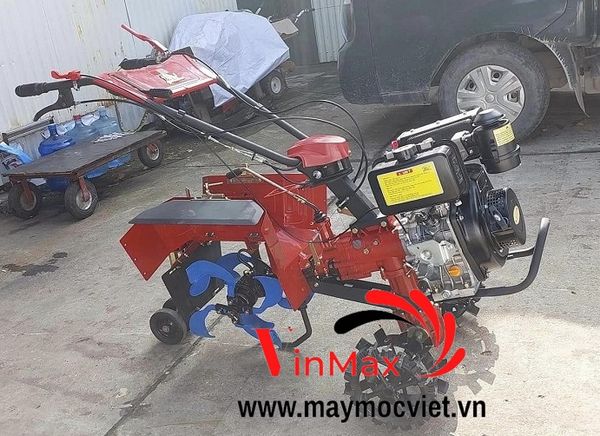 Máy làm đất đa năng phat, tạt, đào đất Trâu Vàng KB178
