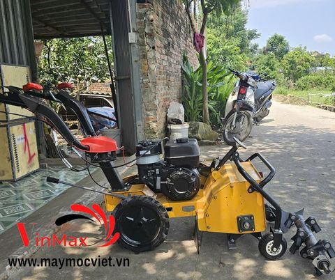 Máy xới đất, lên luống, sạc băm cỏ đa năng Turbo TBD170