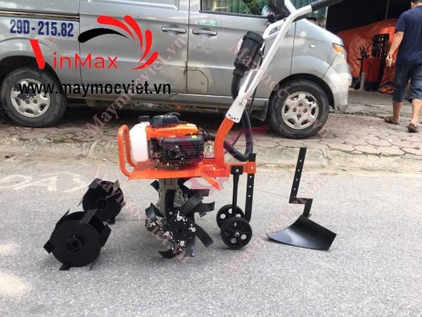 Máy xới đất sạc cỏ đa năng chạy xăng Turbo TBT500