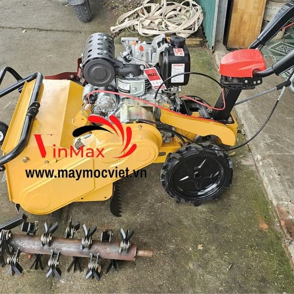 Máy xới đất,lên luống, sạc băm cỏ đa năng Turbo TBD178F