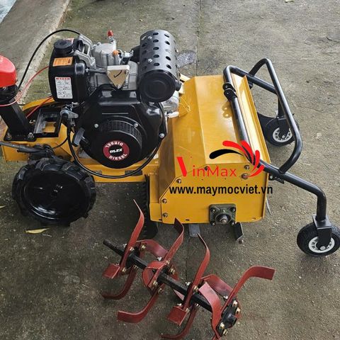 Máy xới đất,lên luống, sạc băm cỏ đa năng Turbo TBD178F