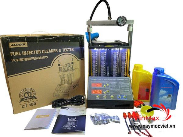 Máy Vệ Sinh Và Kiểm Tra Kim Phun Xăng Xe Máy CT150 Autool